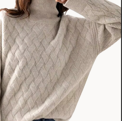 Isabelle varm strikket sweater